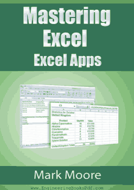 Free Download PDF Books, Mastering Excel Excel Apps