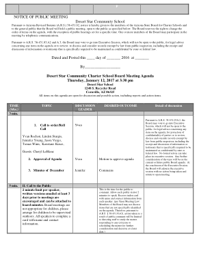 Free Download PDF Books, Blank School Agenda Template