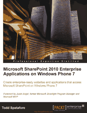 Free Download PDF Books, Microsoft SharePoint 2010 Enterprise Applications on Windows Phone 7