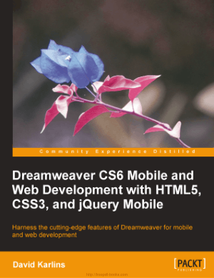 Free Download PDF Books, Dreamweaver Cs6 Mobile And Web Development With HTML5 CSS3 And jQuery Mobile