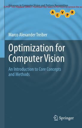 Optimization for Computer Vision