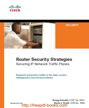 Free Download PDF Books, Router Security Strategies Securing IP Network Traffic Planes – Networking Book