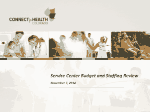 Service Center Budget and Staffing Review Template