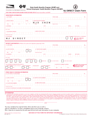 Free Download PDF Books, Direct Pension Service Claim Form Template