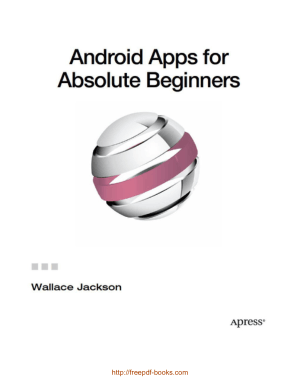 Free Download PDF Books, Android Apps for Absolute Beginners, Android App Development Books
