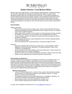 Free Download PDF Books, Chief Medical Officer Job Description Skills