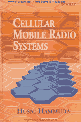 Cellular Mobile Radio Systems, Pdf Free Download