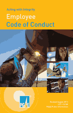 Free Download PDF Books, Employee Code of Conduct Policy Template