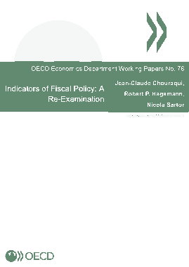 Indicators of Fiscal Policy Template