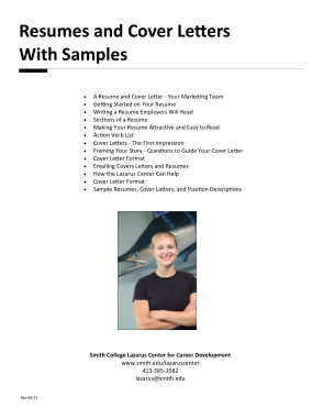 Sample Job Application Letter with Instructions Template