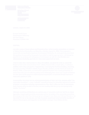Medical Staff Resignation Letter Template