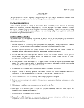Experienced Staff Accountant Resume Sample Template