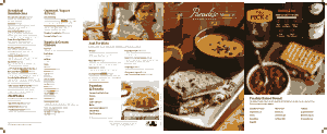 Free Download PDF Books, Beautiful Bakery Menu Template
