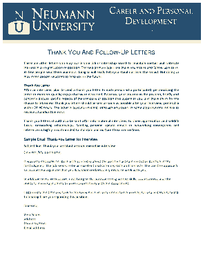 Basic Thank You Letter for Recommendation Template
