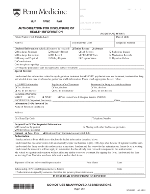 Health Records Release Form Template