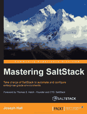 Free Download PDF Books, Mastering Saltstack Book