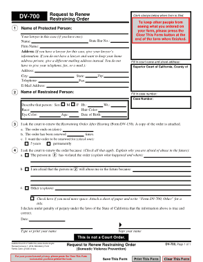 Free Download PDF Books, Restraining Order Request Form Template