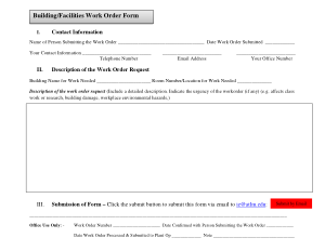 Free Download PDF Books, Buildings Work Order Form Pdf Template