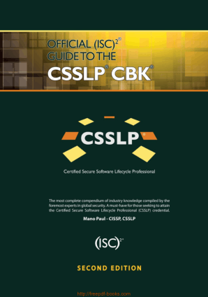 Official ISC2 Guide to the CSSLP CBK Second Edition