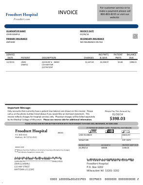 Medical Invoice Free Download Template
