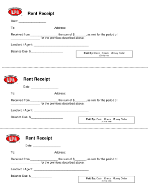 Office Rent Payment Invoice Template