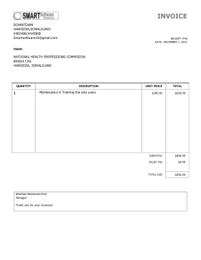Free Download PDF Books, Free Download Simple Invoice Template