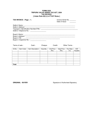 Commercial Tax Template