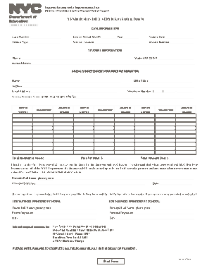 Free Download PDF Books, Vendor Monthly Service Invoice Form Template