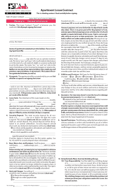 Free Download PDF Books, Texas Apartment Association Lease Agreement Template