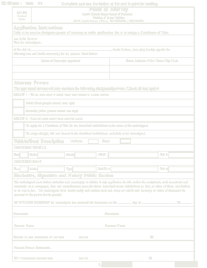 South Dakota Motor Vehicle Power Of Attorney Form Mv 008 Template