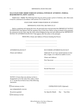 Free Download PDF Books, Mn.Gov Minnesota Durable Financial Power Of Attorney Form Template