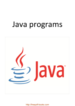 Java Programs