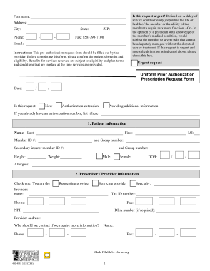 Medimpact Oregon Prior Authorization Form Template