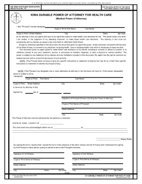 Free Download PDF Books, Iowa Durable Power Of Attorney For Health Care Form Template