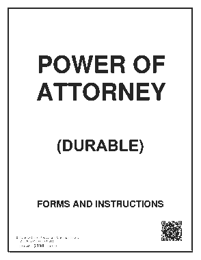 Maricopa Superior Court Arizona Durable Power Of Attorney Form Template
