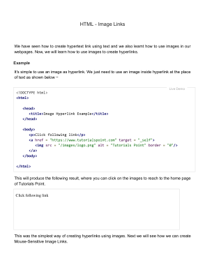 Free Download PDF Books, HTML Image Links _ with Examples