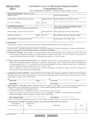 Free Download PDF Books, Arizona Tax Power Of Attorney 285 I Form Template