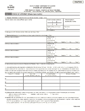Free Download PDF Books, Hawaii Tax Power Of Attorney Form N 848 Form Template