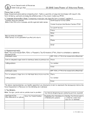 Free Download PDF Books, Iowa Tax Power Of Attorney Form 2848 Form Template