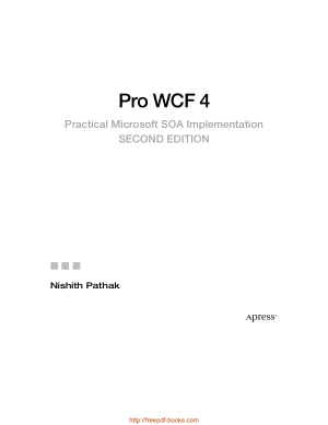 Pro WCF 4 Practical Microsoft SOA Implementation 2nd Edition