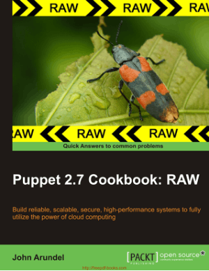 Puppet 2.7 Cookbook Book