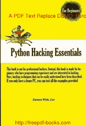 Free Download PDF Books, Python Hacking Essentials