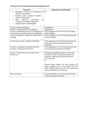 Candidates Document Request Letter Example Template