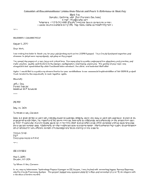 Client Reference Letter Request Template