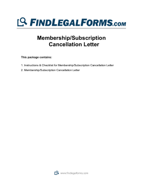Cancellation of Service Request Letter Template