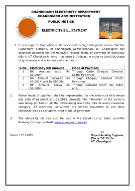 Electricity Bill Payment Request Letter Template
