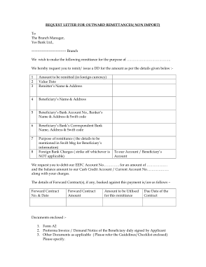 Formal Document Request Letter Template