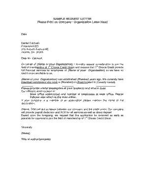 Sample Request Letter For Seg Mbrship 2008 Template