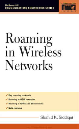 Free Download PDF Books, Roaming In Wireless Networks Book
