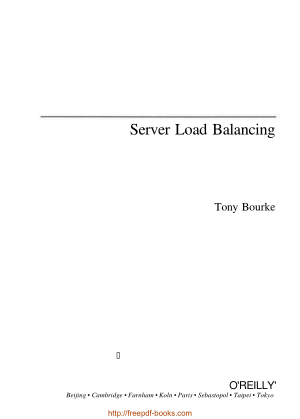 Free Download PDF Books, Server Load Balancing Book